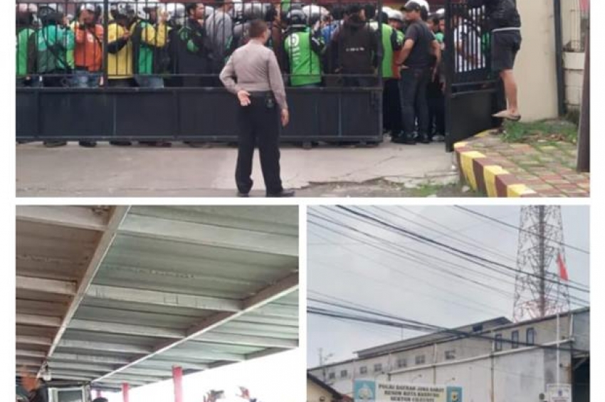 Kericuhan Ojol di Cimekar Cileunyi Polresta Bandung Buru Pelaku Penganiayaan